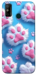 Чехол на TECNO Spark 6 Go Cat paw фото 1 из 1