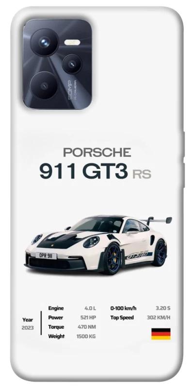 Чехол на Realme C35 Porsche 911 GT3 фото 1 из 1