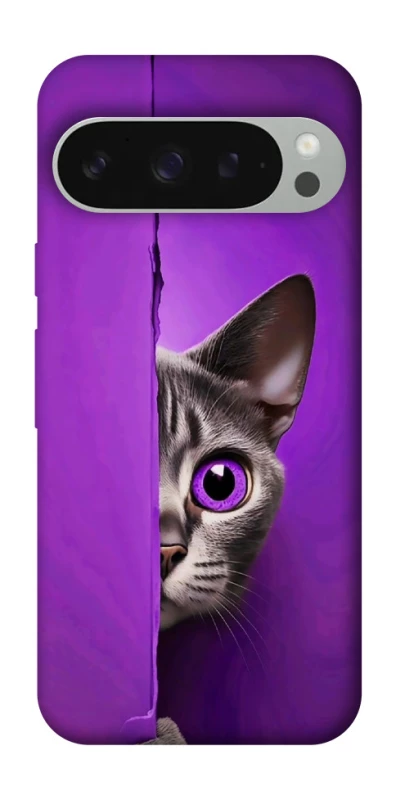 Чехол на Google Pixel 10 Pro XL Кот-подглядыватель фото 1 из 1