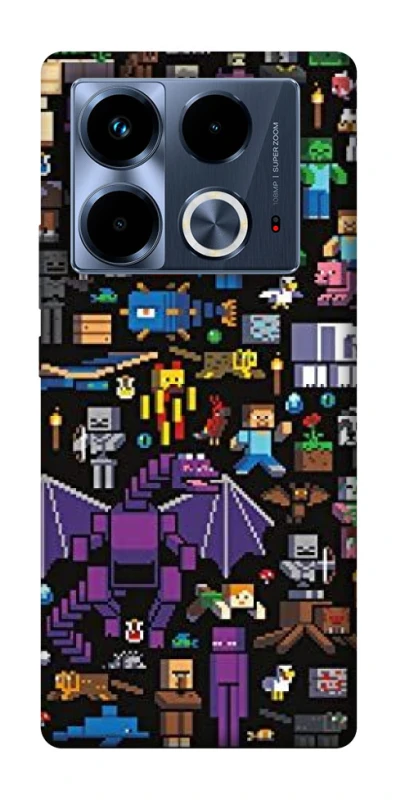 Чохол на Infinix Note 40 4G Minecraft v5 фото 1 з 1