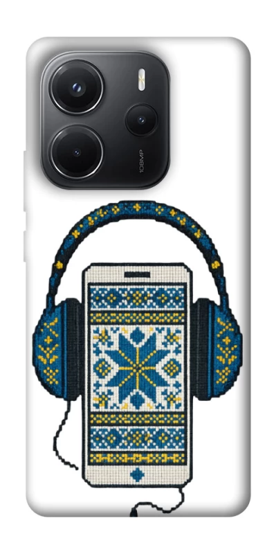 Чехол на Xiaomi Redmi Note 14 4G (Int. version) Современная вышиванка фото 1 из 1