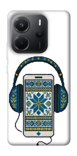 Чехол на Xiaomi Redmi Note 14 4G (Int. version) Современная вышиванка фото 1 из 1