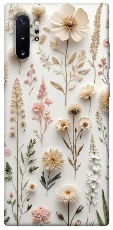 Чехол на Samsung Galaxy Note 10 Plus Floral design ver.1 фото 1 из 1