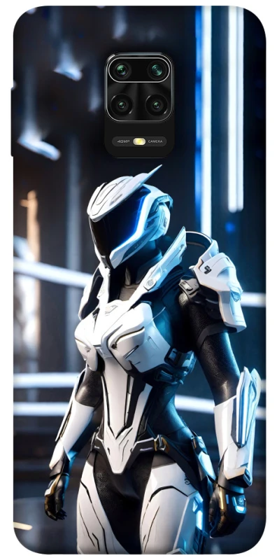 Чохол на Xiaomi Redmi Note 9s / Note 9 Pro / Note 9 Pro Max Cyber space girl ver.6 фото 1 з 1
