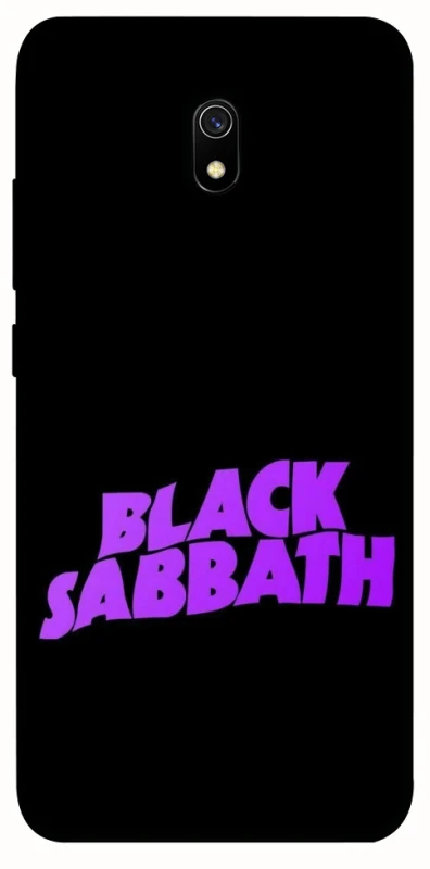 Чехол на Xiaomi Redmi 8a Black Sabbath logo ver.1 фото 1 из 1