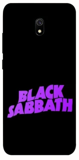 Чехол на Xiaomi Redmi 8a Black Sabbath logo ver.1 фото 1 из 1