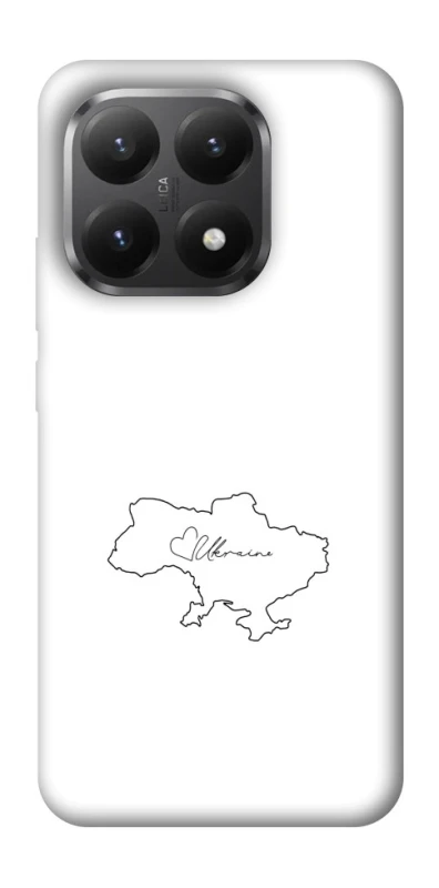 Чохол на Xiaomi 15T Ukraine map фото 1 з 1