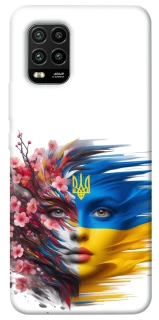 Чохол на Xiaomi Mi 10 Lite Flowering Ukraine фото 1 з 1