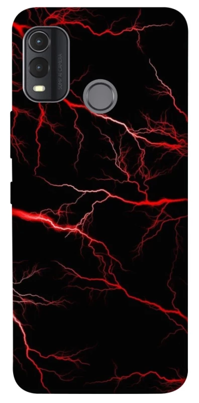 Чохол на Nokia G11 Plus Червона молнія фото 1 з 1