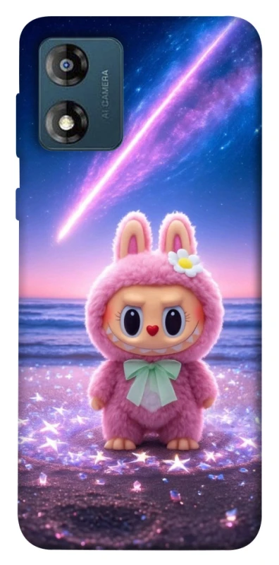 Чехол на Motorola Moto E13 Space Labubu фото 1 из 1