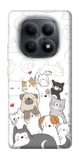 Чехол на Xiaomi Redmi Note 15 4G/5G (EU) Funny Pets фото 1 из 1