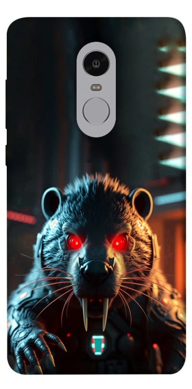 Чехол на Xiaomi Redmi Note 4X / Note 4 (Snapdragon) Cyber ​​beaver фото 1 из 1