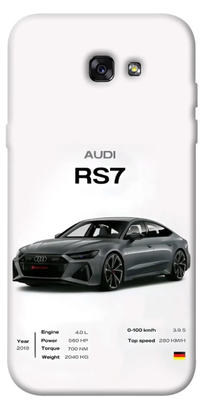 Чехол на Samsung A720 Galaxy A7 (2017) Audi RS7 фото 1 из 1