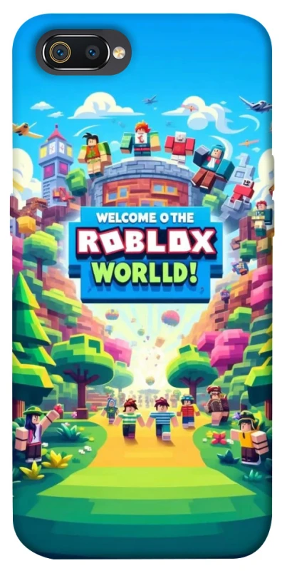 Чехол на Realme C2 Roblox World фото 1 из 1
