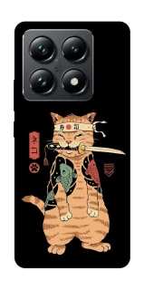 Чохол на Xiaomi 14T Pro Кіт-самурай фото 1 з 1