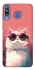 Чехол на Samsung Galaxy M30 Сat with glasses фото 1 из 1