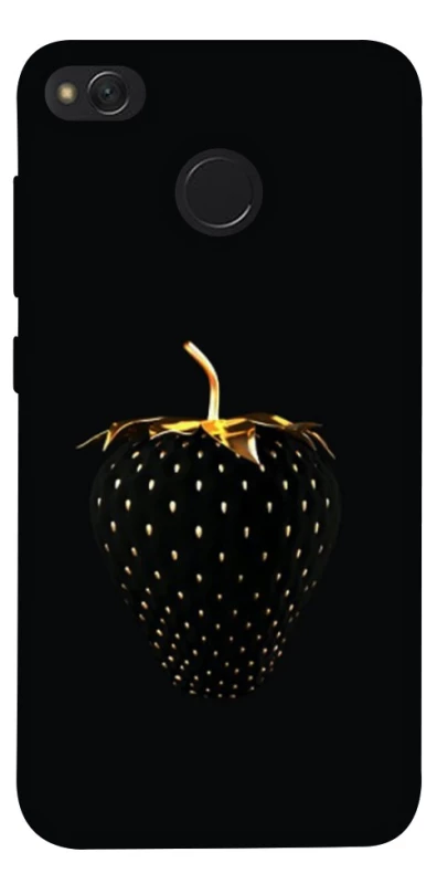 Чохол на Xiaomi Redmi 4X Чорна полуниця фото 1 з 1