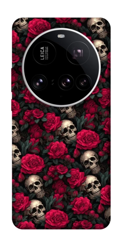 Чохол на Xiaomi 15 Ultra Черепа та рози фото 1 з 1