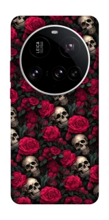 Чехол на Xiaomi 15 Ultra Черепа и розы фото 1 из 1