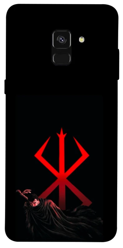 Чохол на Samsung A530 Galaxy A8 (2018) Berserk Red Logo фото 1 з 1