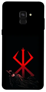 Чехол на Samsung A530 Galaxy A8 (2018) Berserk Red Logo фото 1 из 1