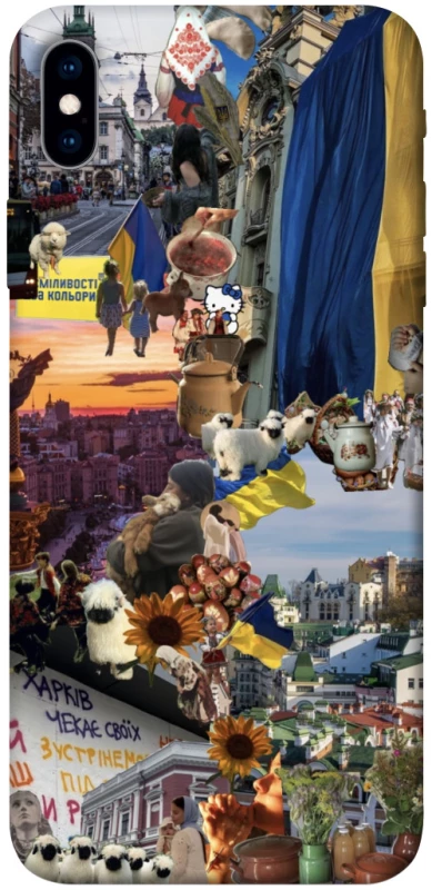 Чохол на Apple iPhone XS Max (6.5") Ukraine style ver.2 фото 1 з 1
