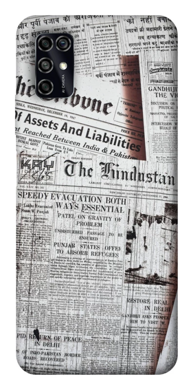 Чохол на ZTE Blade V2020 Smart Газети фото 1 з 1