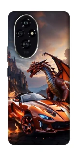 Чохол на Honor 200 Сar and dragon фото 1 з 1