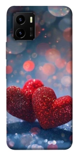 Чехол на Vivo Y15s Red hearts фото 1 из 1