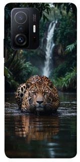 Чехол на Xiaomi 11T / 11T Pro Leopard in water фото 1 из 1