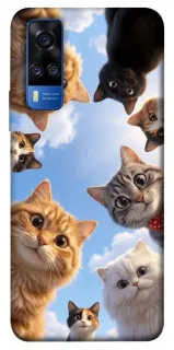 Чехол на Vivo Y51a Cats фото 1 из 1