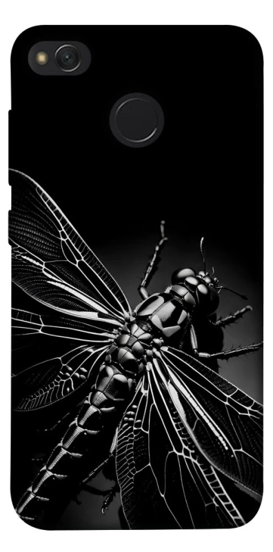 Чехол на Xiaomi Redmi 4X Black dragonfly фото 1 из 1