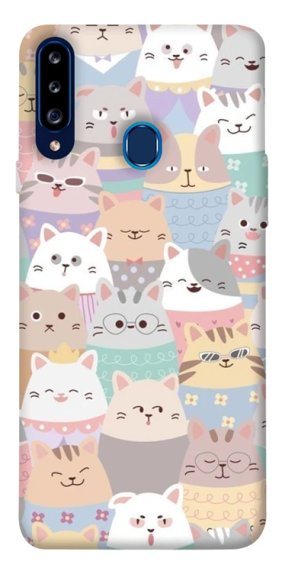 Чохол на Samsung Galaxy A20s Funny Kittens ver.2 фото 1 з 1