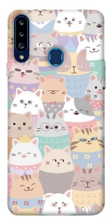 Чохол на Samsung Galaxy A20s Funny Kittens ver.2 фото 1 з 1