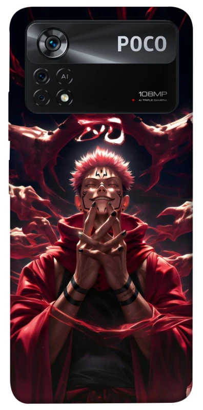 Чехол на Xiaomi Poco X4 Pro 5G Ryomen Sukuna фото 1 из 1