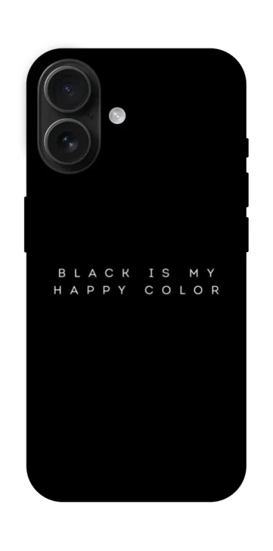 Чохол на Apple iPhone 16 Black color фото 1 з 1