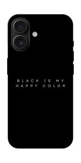 Чохол на Apple iPhone 16 Black color фото 1 з 1