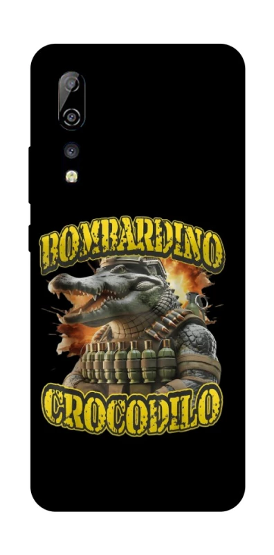 Чохол на ZTE Axon 10 Pro Bombardino Crocodilo фото 1 з 1