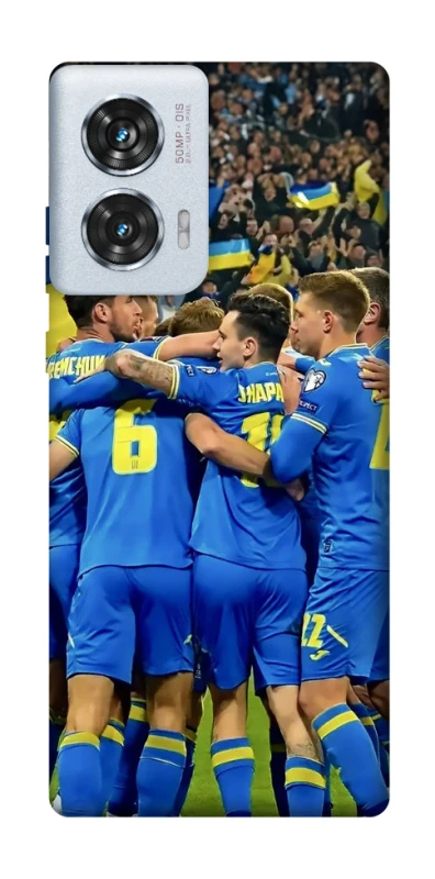 Чехол на Motorola Edge 50 Fusion Сборная Украины v3 фото 1 из 1