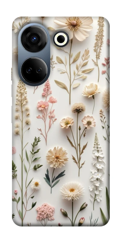 Чохол на TECNO Camon 20 Pro (CK7n) Floral design ver.1 фото 1 з 1