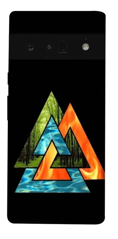 Чехол на Google Pixel 6 Pro Валькнут v4 фото 1 из 1