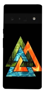 Чехол на Google Pixel 6 Pro Валькнут v4 фото 1 из 1