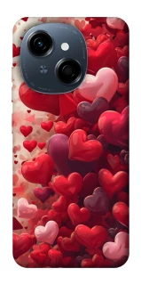 Чехол на TECNO Spark Go 1 Many hearts фото 1 из 1
