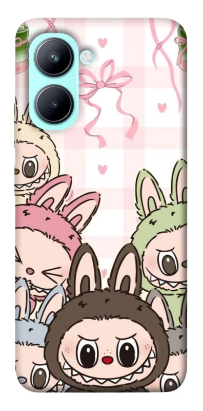 Чехол на Realme C33 All Labubu 2 фото 1 из 1