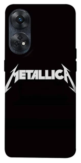 Чехол на Oppo Reno 8T 4G Metallica logo фото 1 из 1