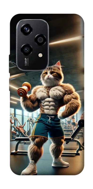 Чехол на Honor 200 Lite Качок кот фото 1 из 1