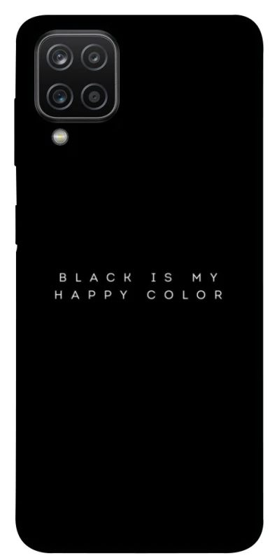Чохол на Samsung Galaxy A12 Black color фото 1 з 1