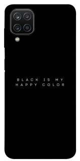 Чохол на Samsung Galaxy A12 Black color фото 1 з 1