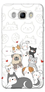 Чехол на Samsung J710F Galaxy J7 (2016) Funny Pets фото 1 из 1