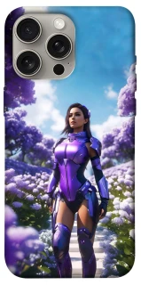 Чехол на Apple iPhone 15 Pro Max (6.7") Cyber space girl ver.4 фото 1 из 1